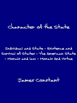 cover image of Character of the State
